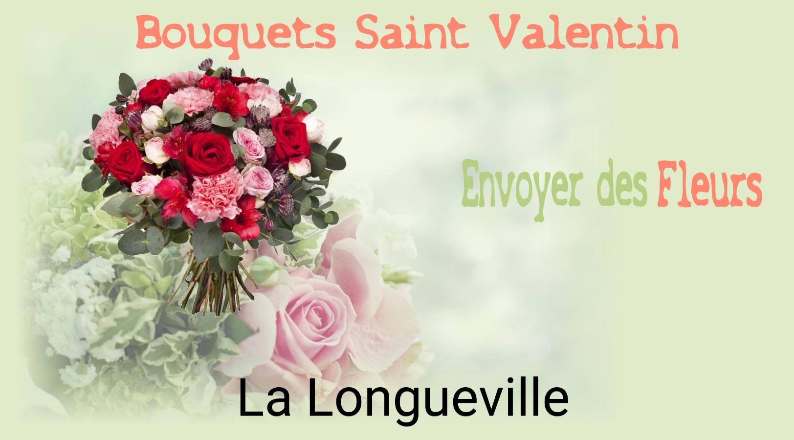 Roses de Saint-Valentin livrées à La Longueville